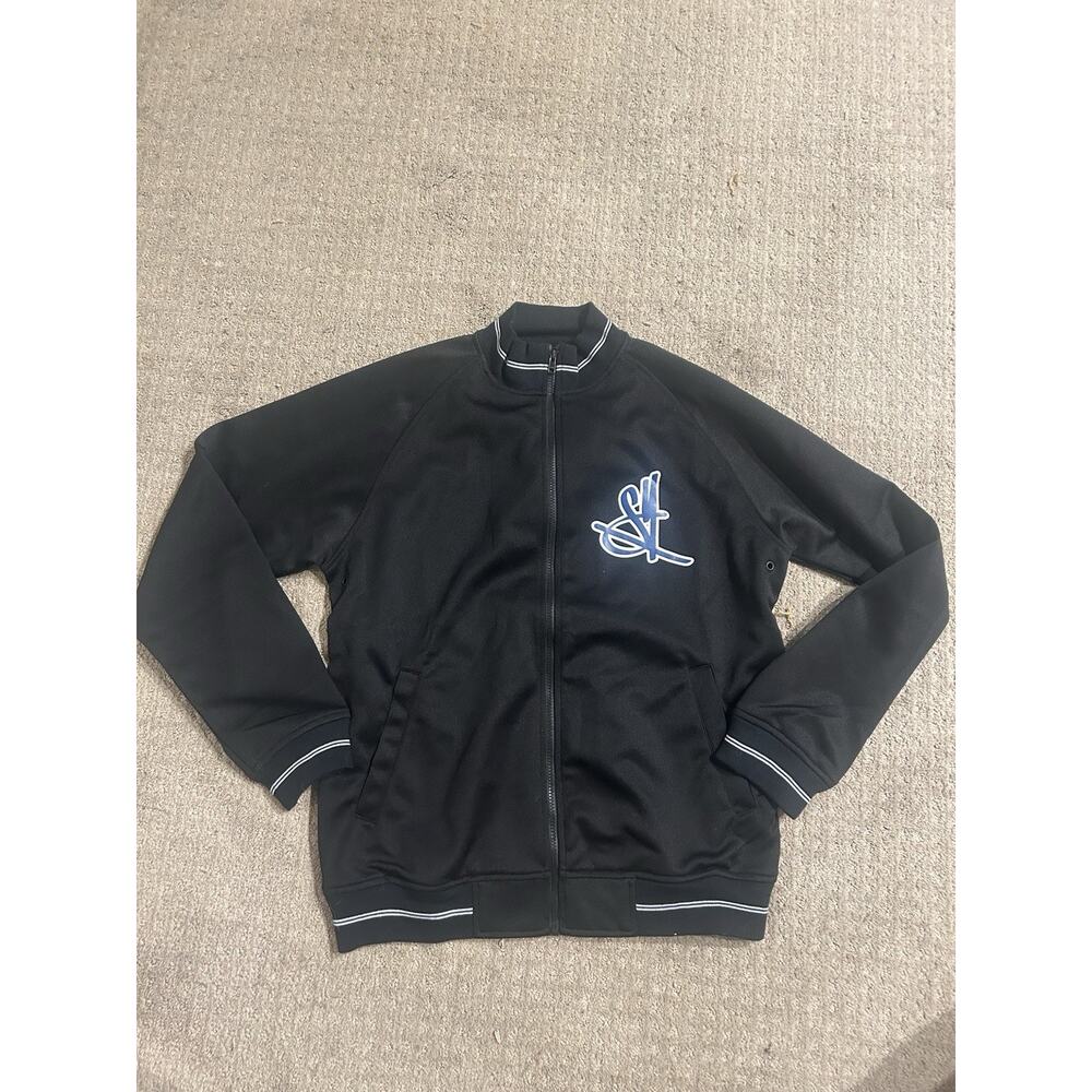 Stussy 1/4 Zip Polyester Track Jacket. Size Large Great Condition